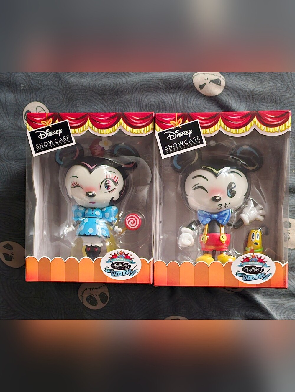 Set Of Mickey & Minnie Vinyls